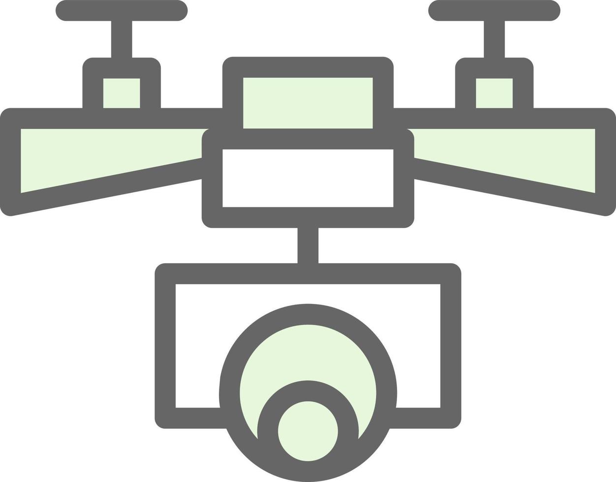 Drone Vector Icon Design