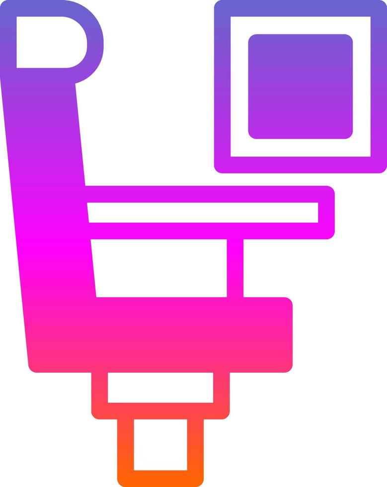 diseño de icono de vector de asiento