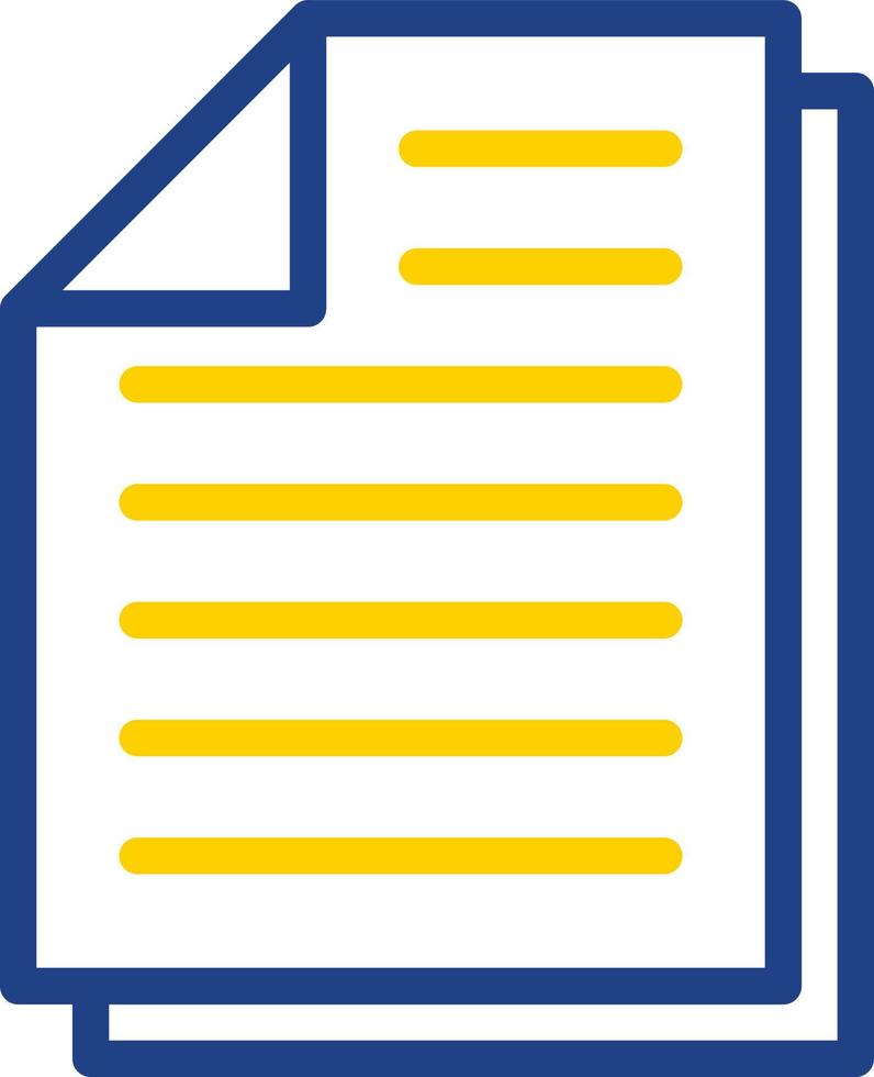 Document Vector Icon Design