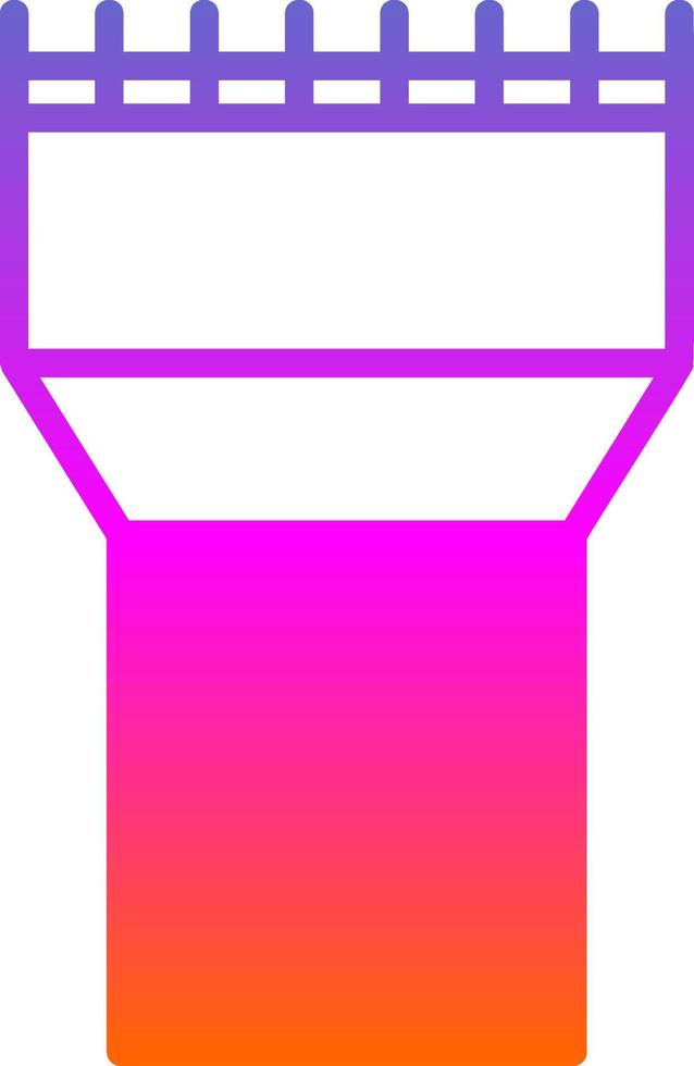 Water Tower Vector Icon Design