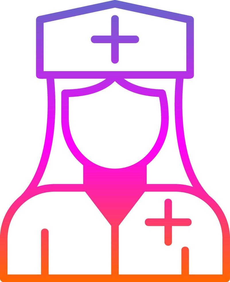 Nurse Vector Icon Design