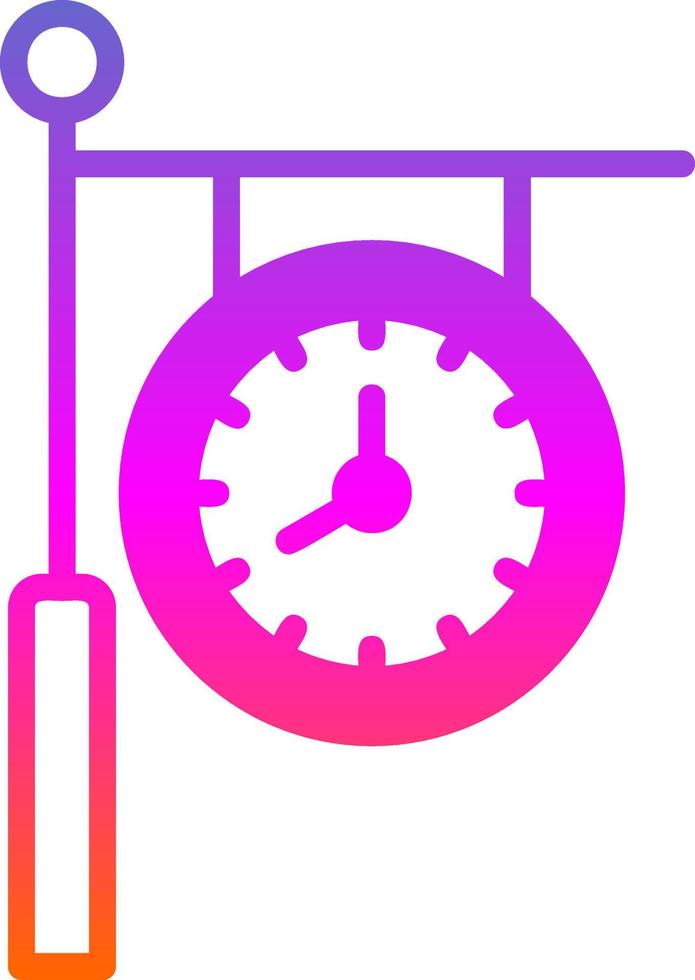 diseño de icono de vector de reloj