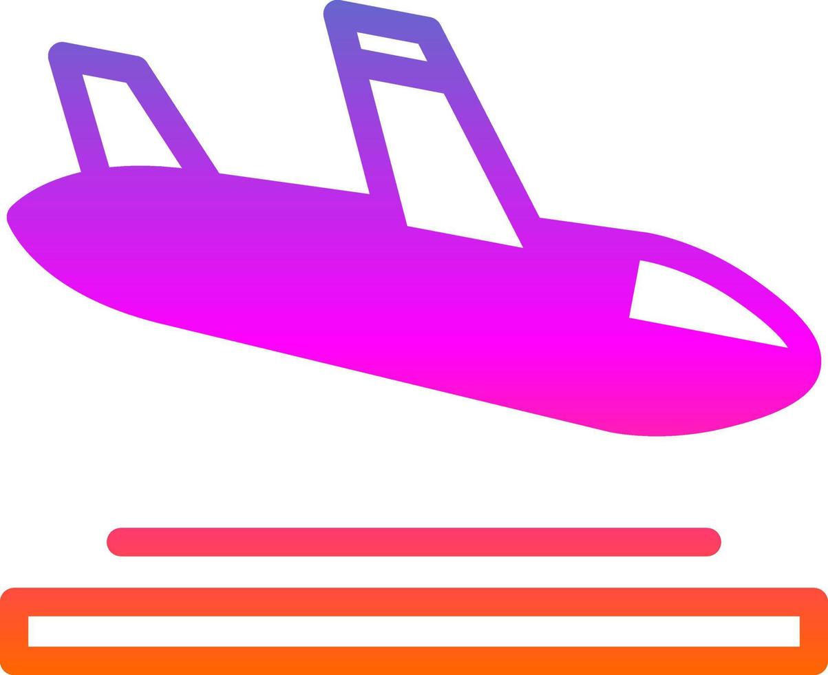 diseño de icono de vector de llegadas