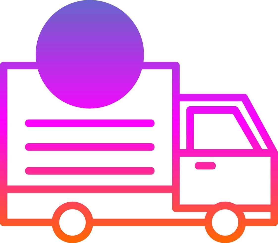 Delivery Time Vector Icon Design