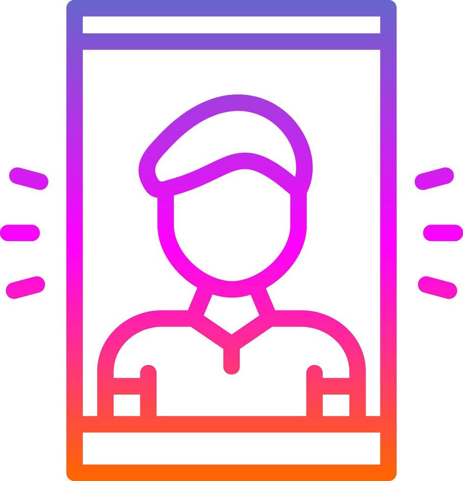 Selfie Vector Icon Design