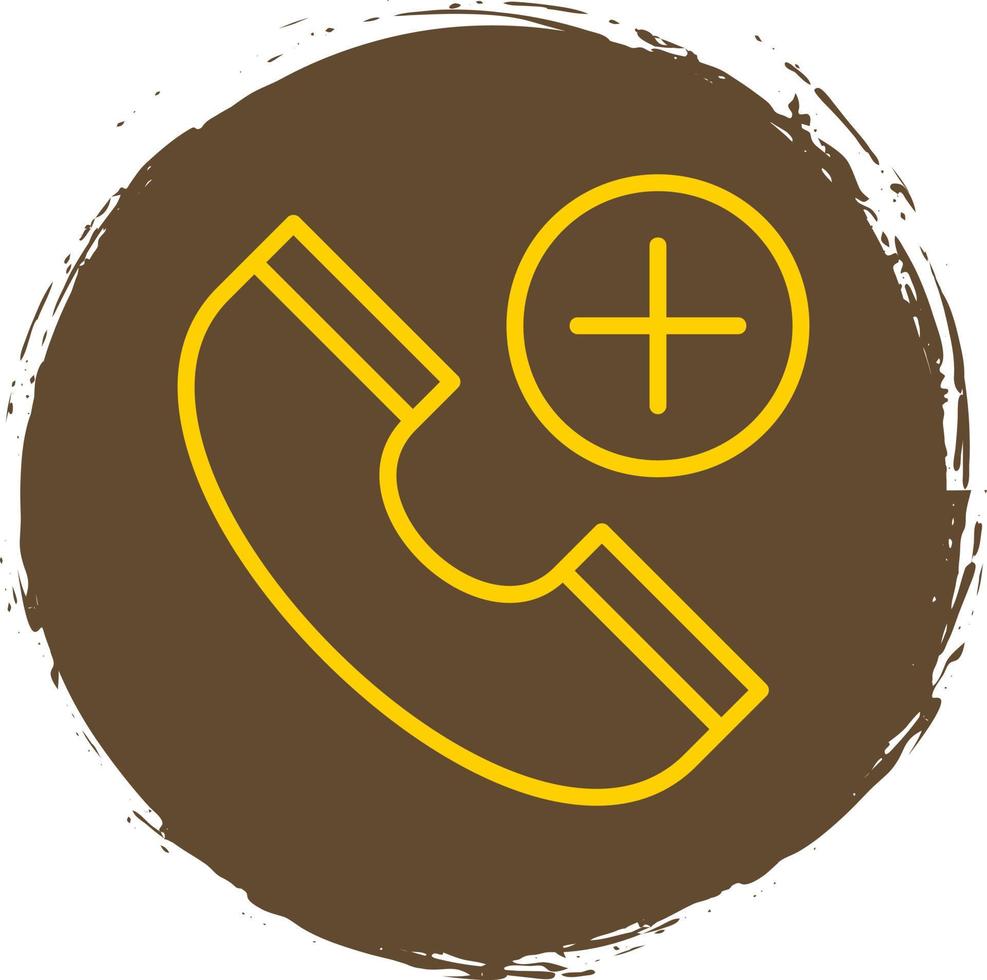 Emergency Cal Vector Icon Design