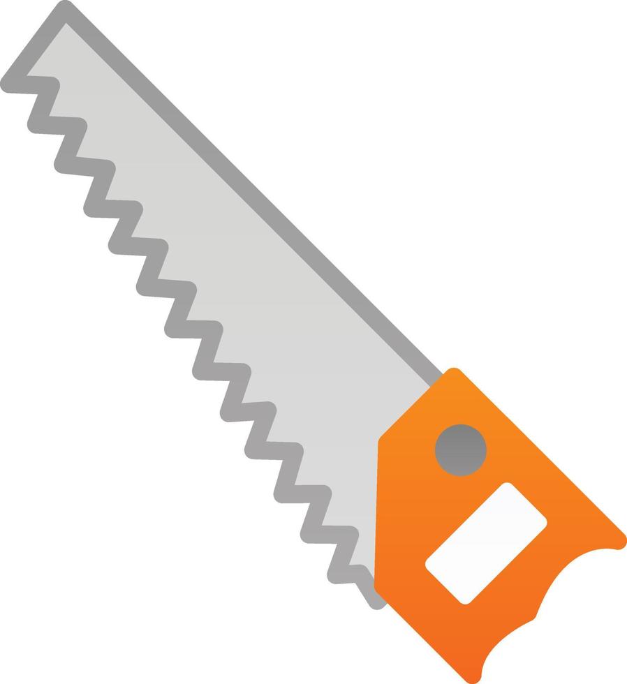 Handsaw Vector Icon Design