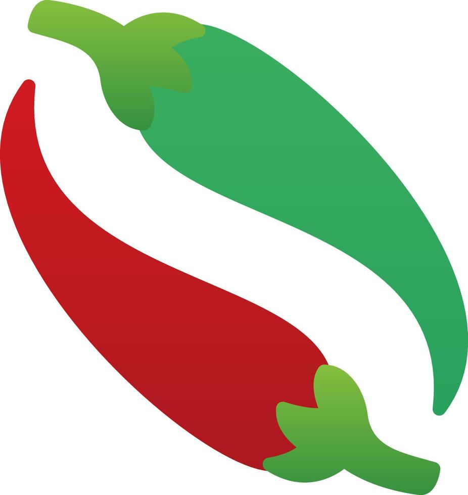 diseño de icono de vector de chile