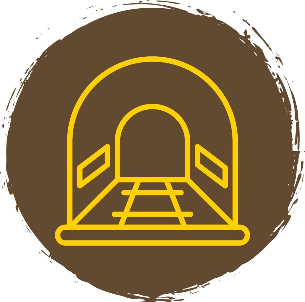 Tunnel Vector Icon Design