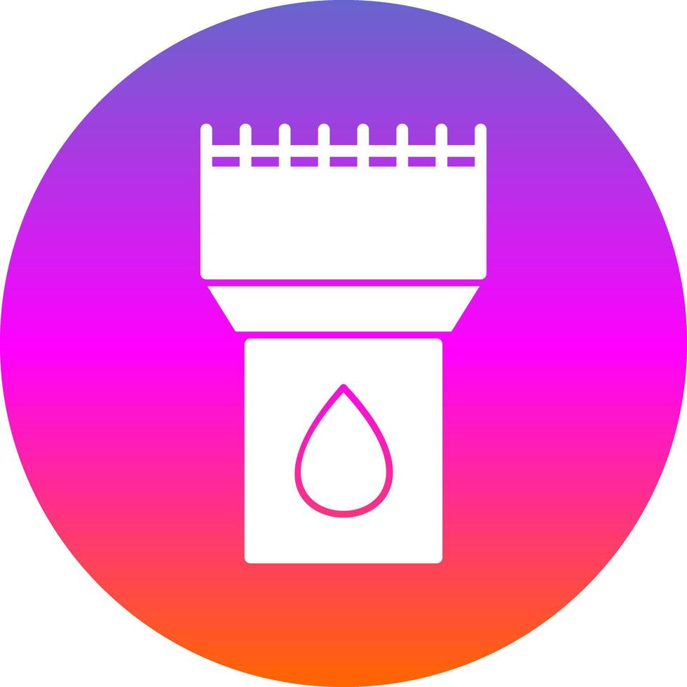 Water Tower Vector Icon Design