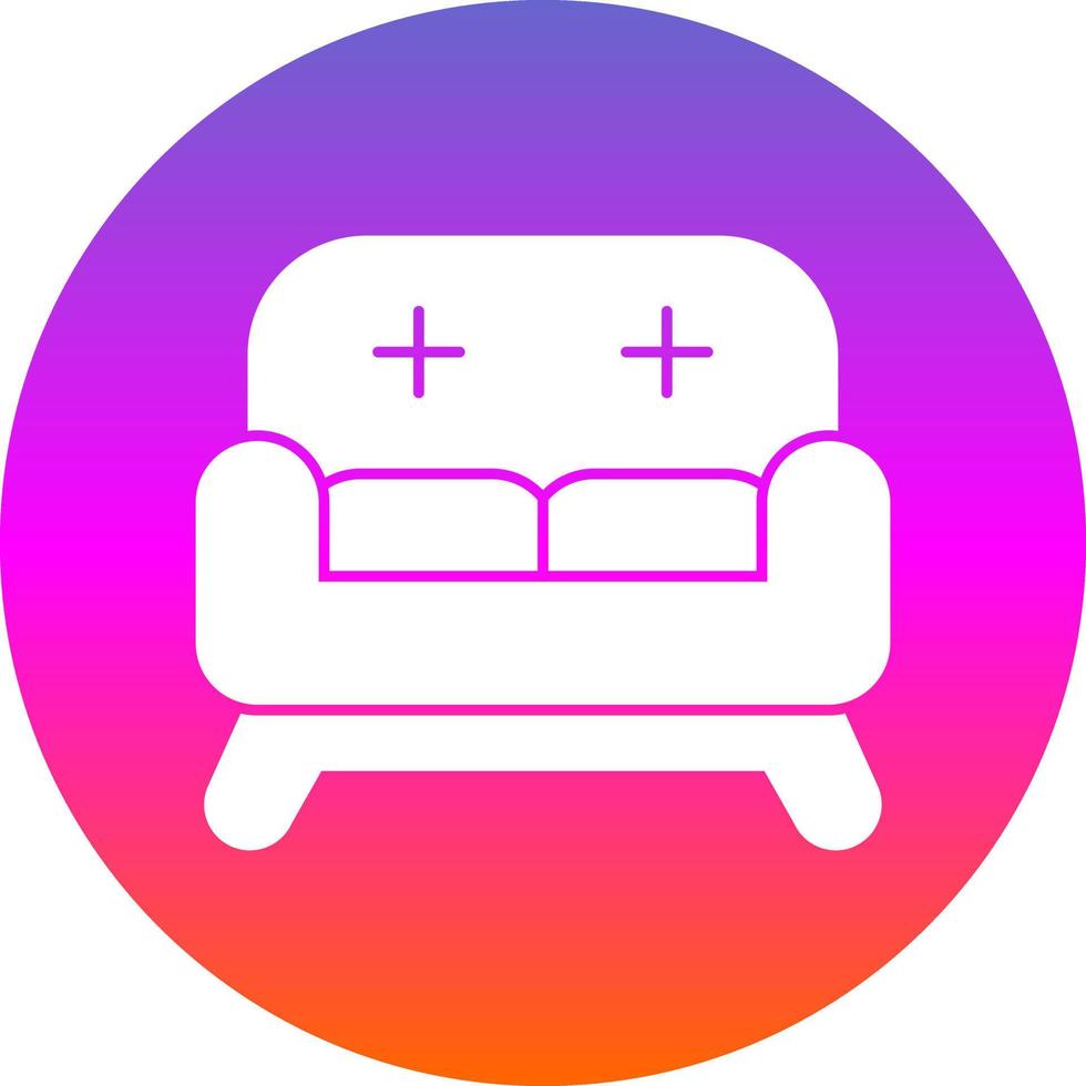 Sofa Vector Icon Design