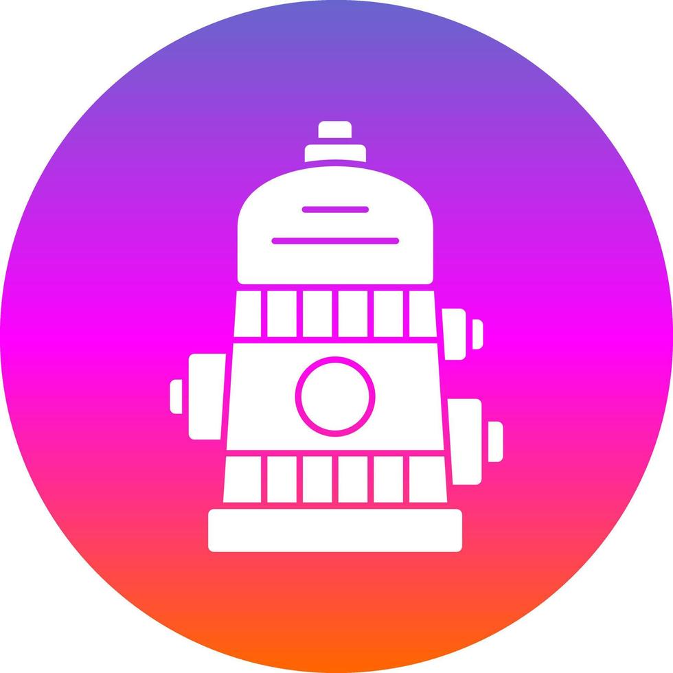 Hydrant Vector Icon Design