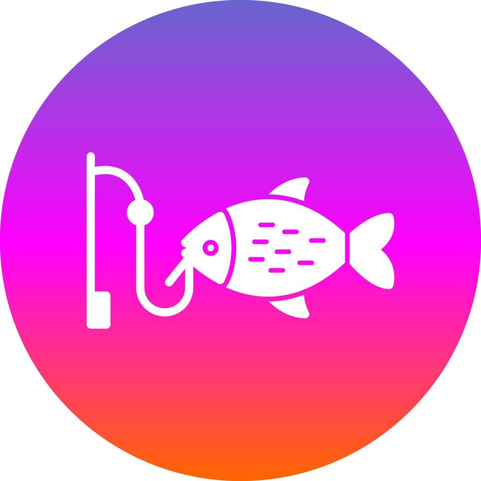 Fishing Vector Icon Design