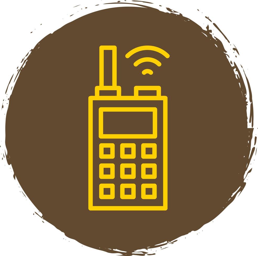 Walkie Talkie Vector Icon Design