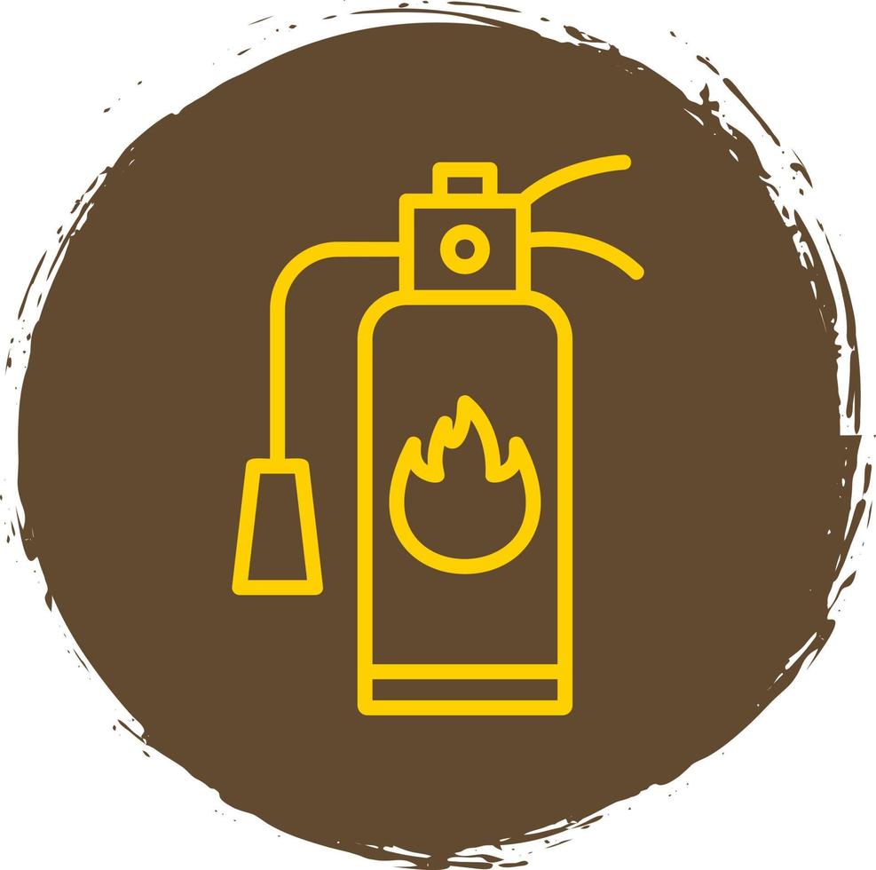 Fire Extinguisher Vector Icon Design