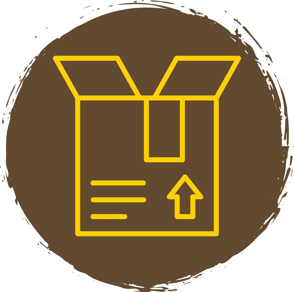 Open Box Vector Icon Design