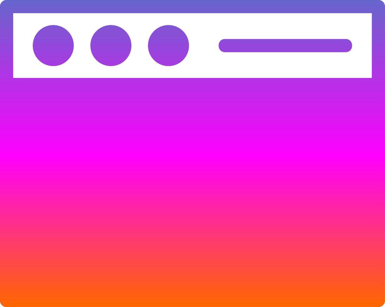 diseño de icono de vector de página web