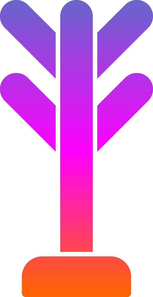 Coat Rack Vector Icon Design