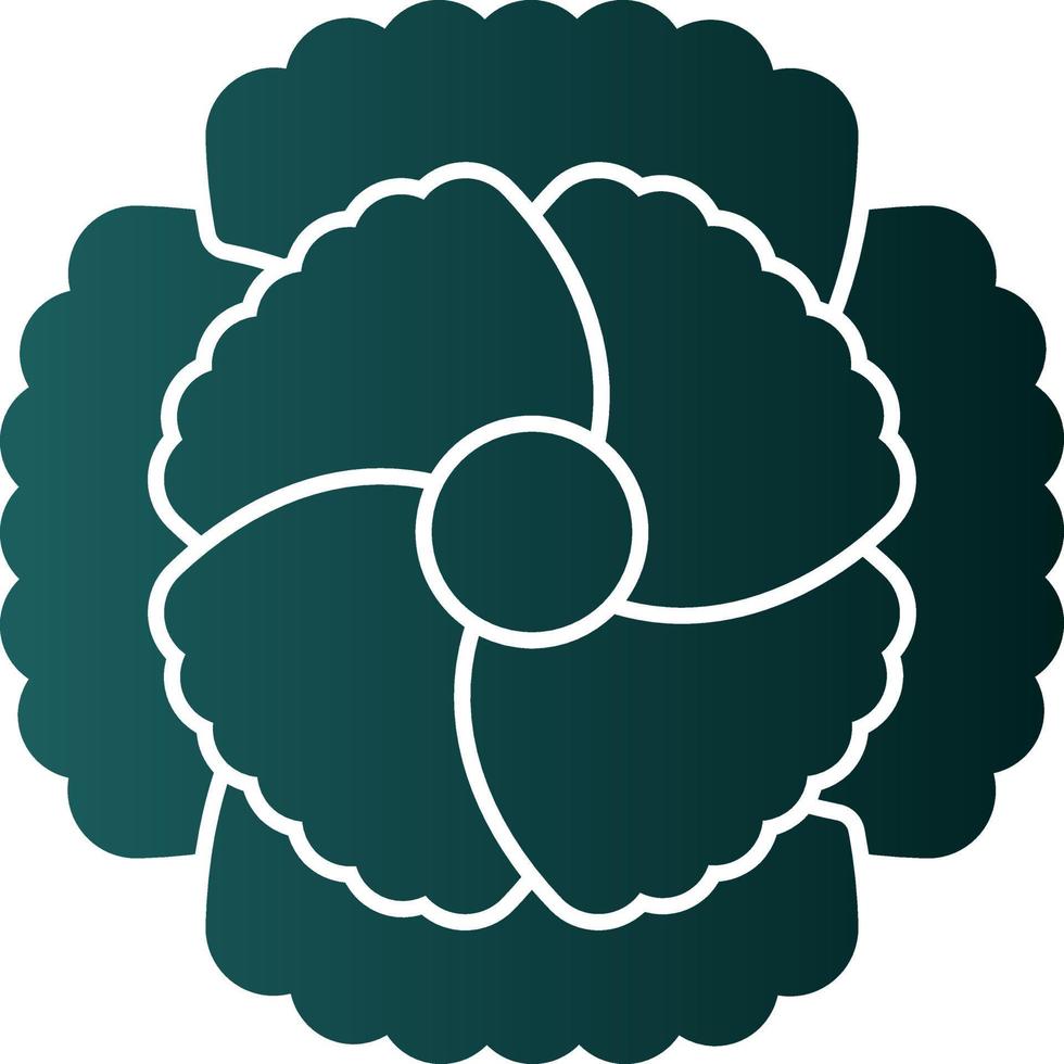 Carnation Vector Icon Design