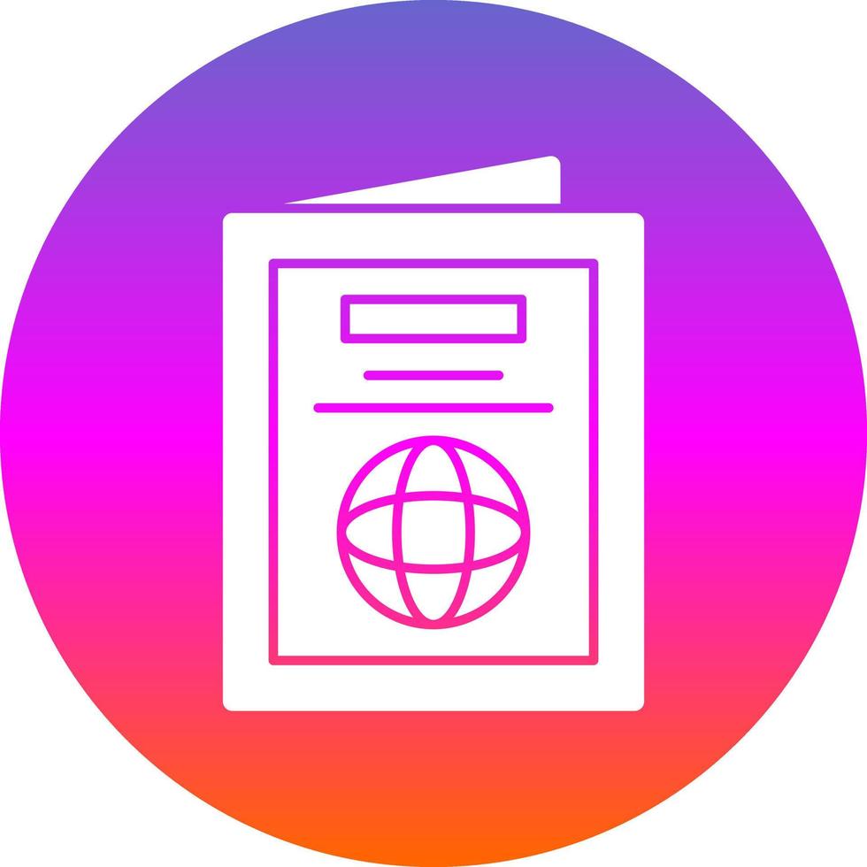 Passport Vector Icon Design