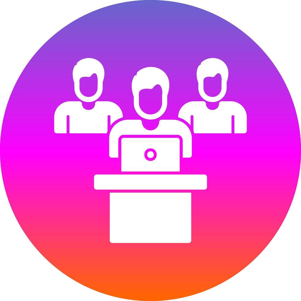 Inspection Team Vector Icon Design