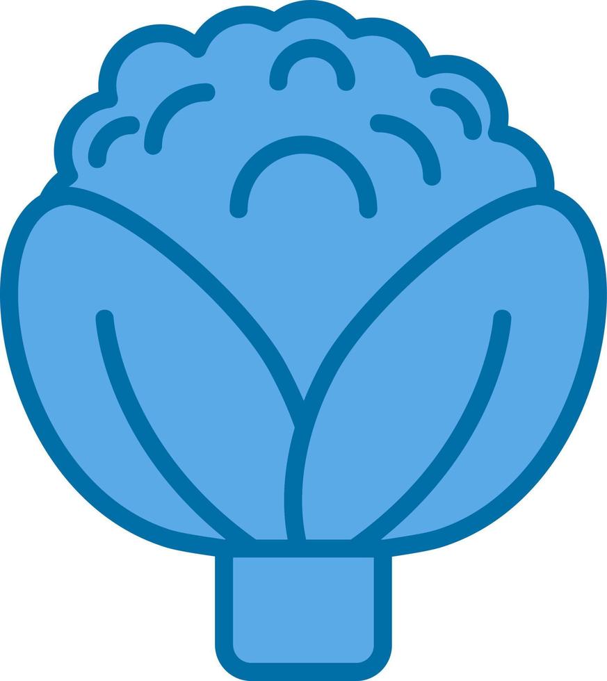 Cauliflower Vector Icon Design