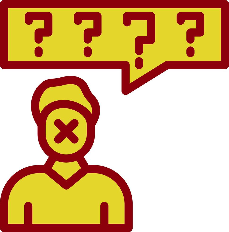 Gossip Vector Icon Design