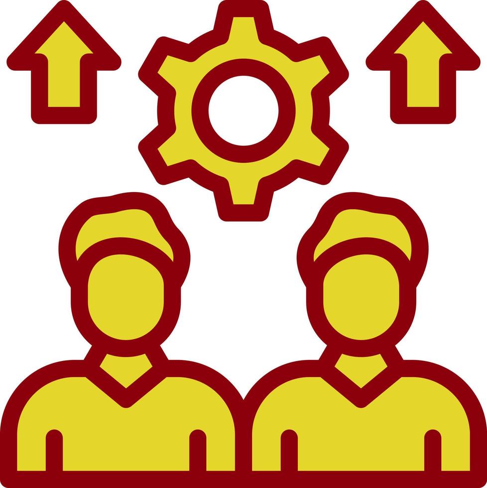 diseño de icono de vector de recursos humanos