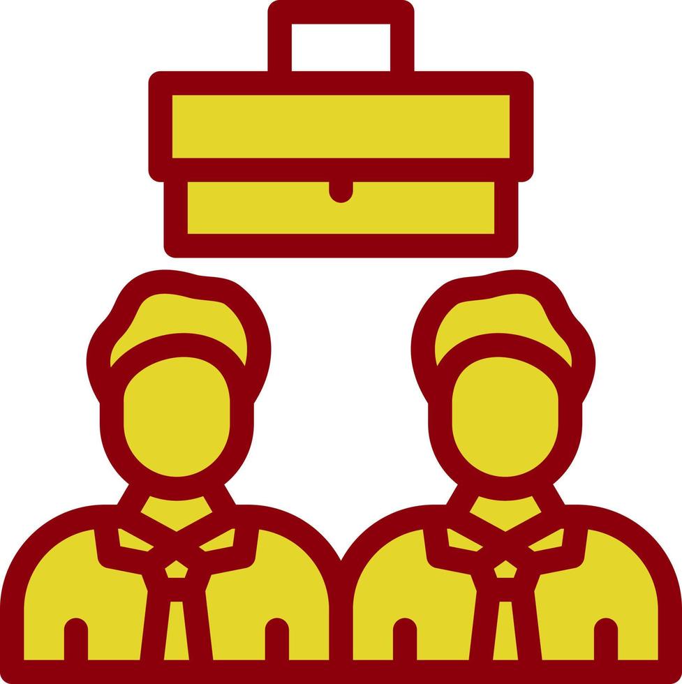 Business Team Vector Icon Design