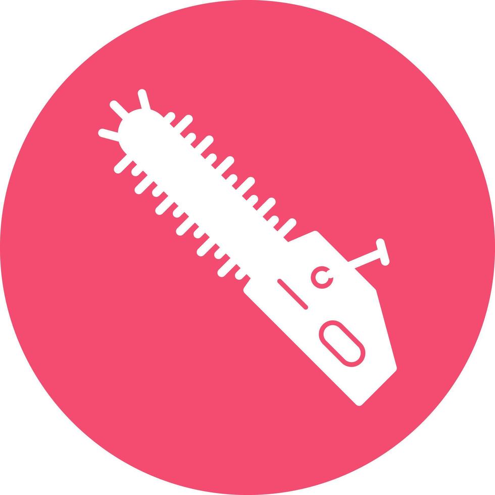 Chainsaw Vector Icon Design