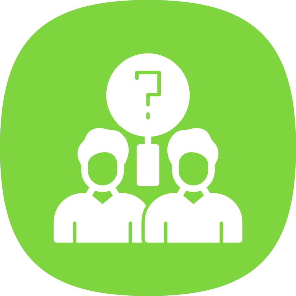 Applicants Screening Vector Icon Design