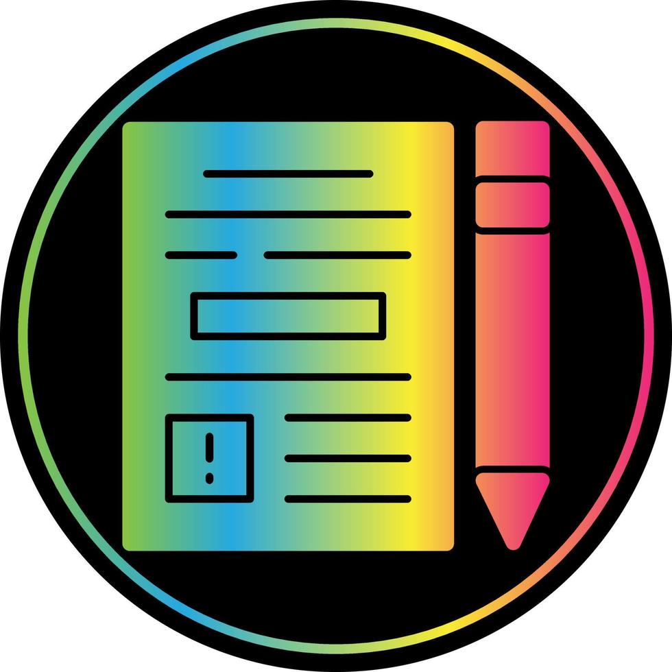 Complaint Vector Icon Design