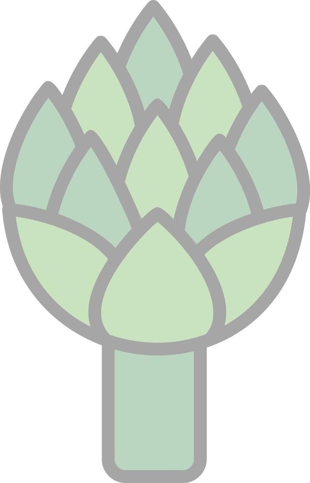 Artichoke Vector Icon Design