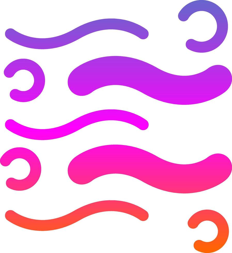 Wind Sign Vector Icon Design