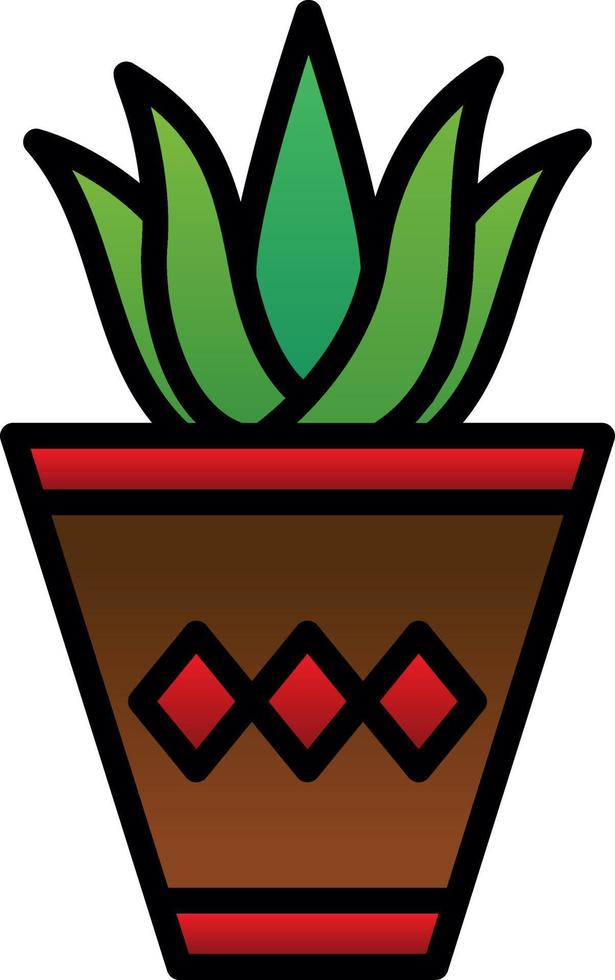 diseño de icono de vector de aloe vera