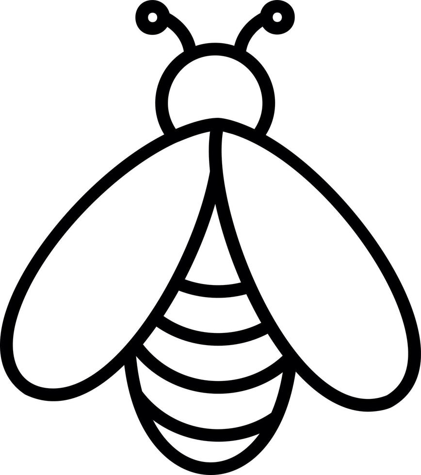 Bee Vector Icon Design