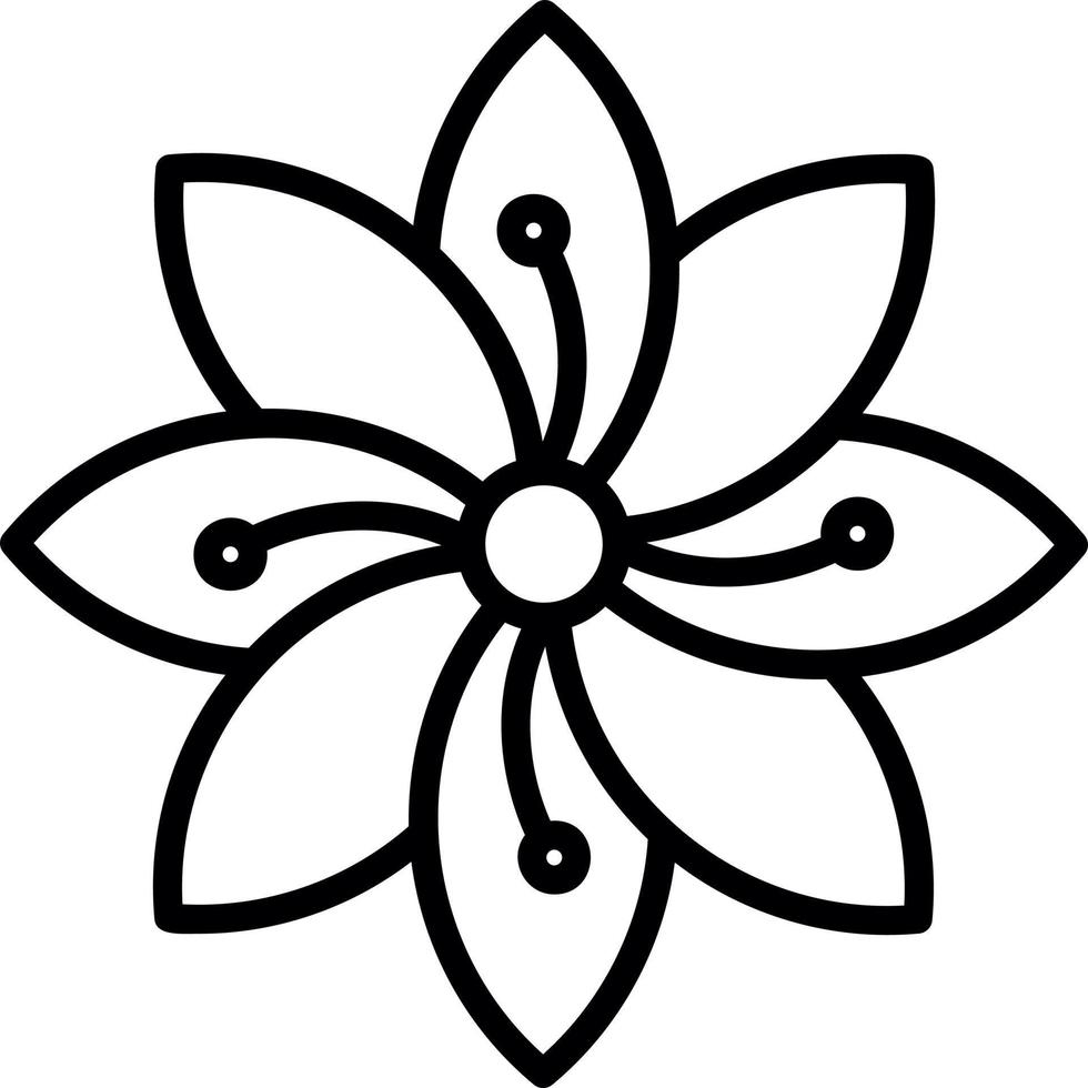 diseño de icono de vector de hortensia