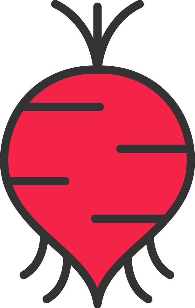 Beet Vector Icon Design