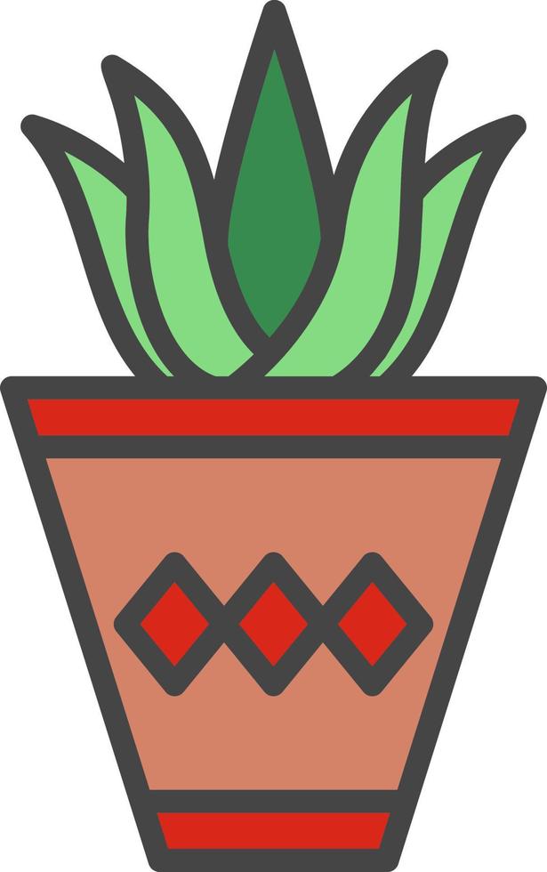 Aloe Vera Vector Icon Design