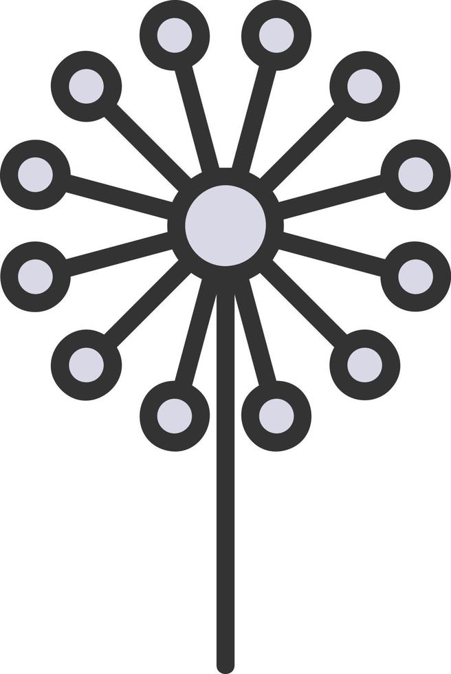 Dandelion Vector Icon Design