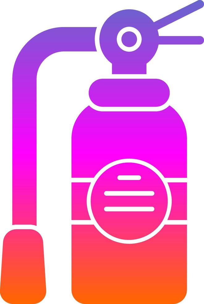 Fire Extinguisher Vector Icon Design