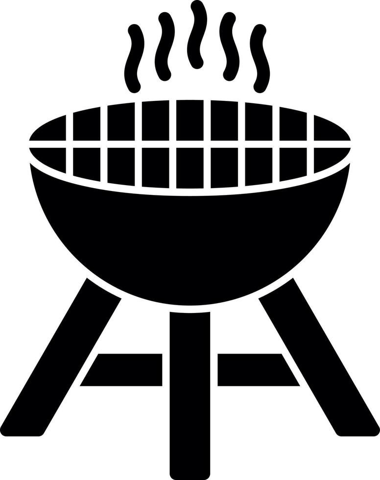 diseño de icono de vector de parrilla