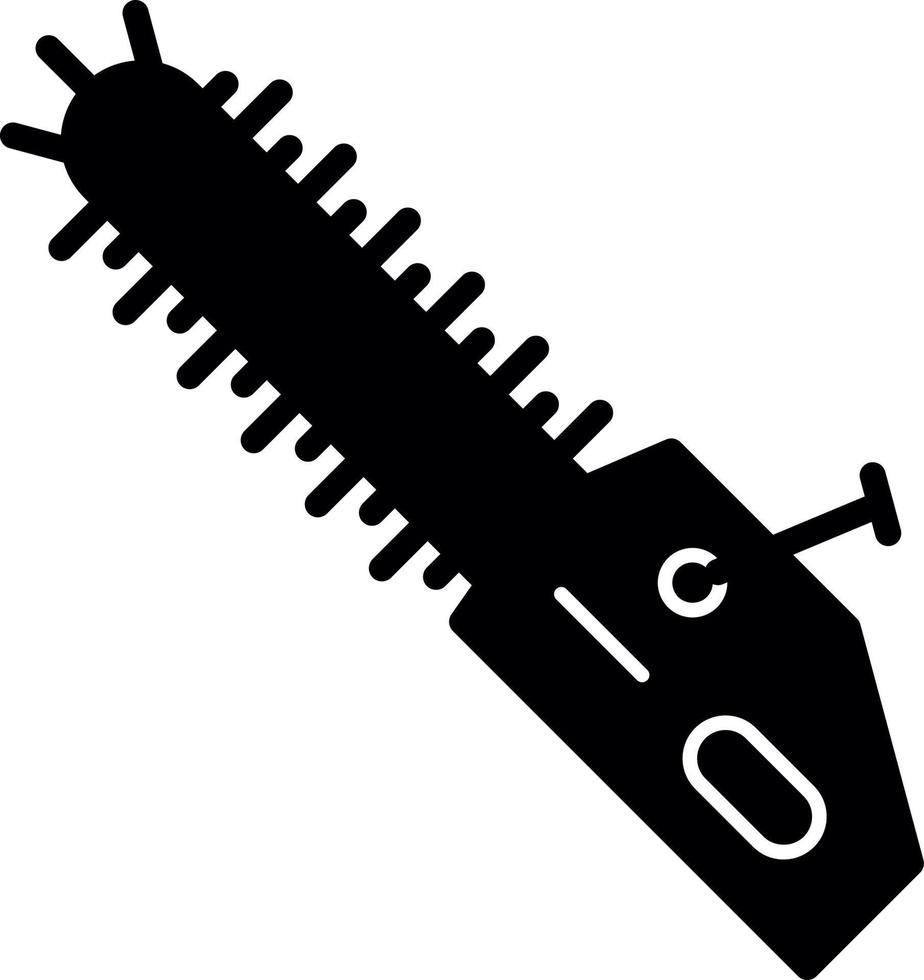 Chainsaw Vector Icon Design