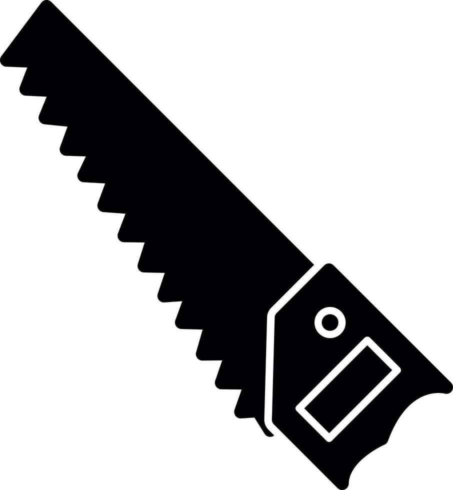 Handsaw Vector Icon Design