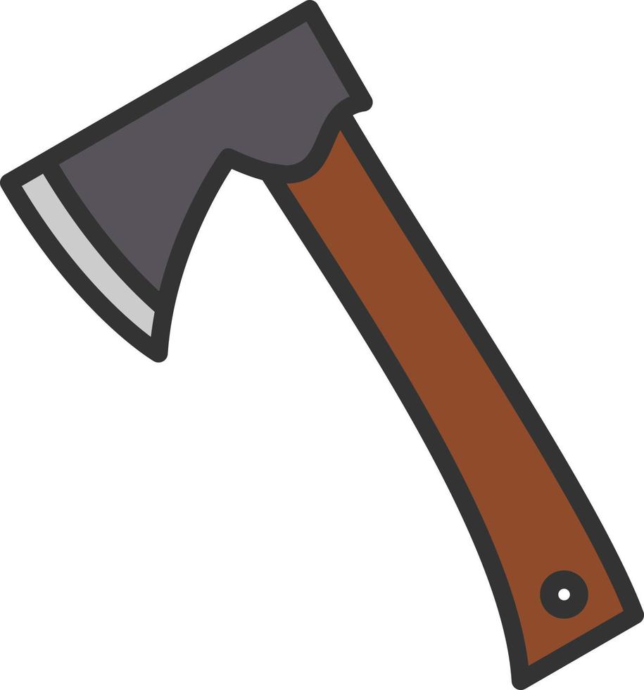 Hatchet Vector Icon Design