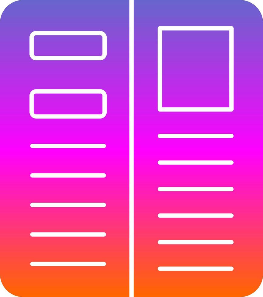 Curriculum Vector Icon Design