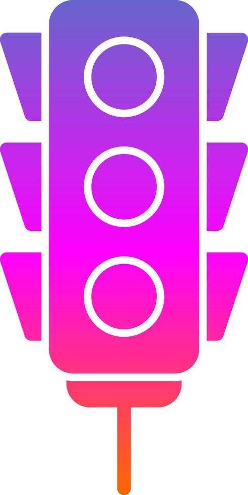 Traffic Lights Vector Icon Design