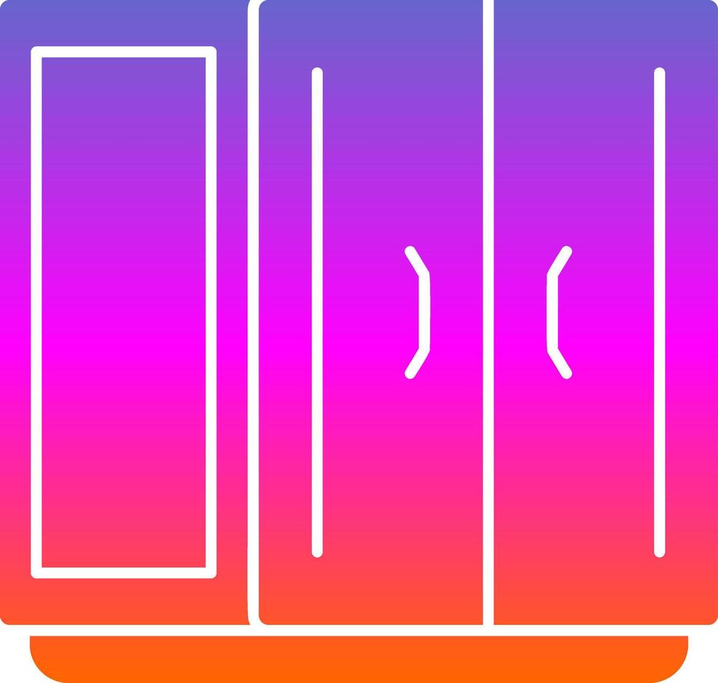 Wardrobe Vector Icon Design