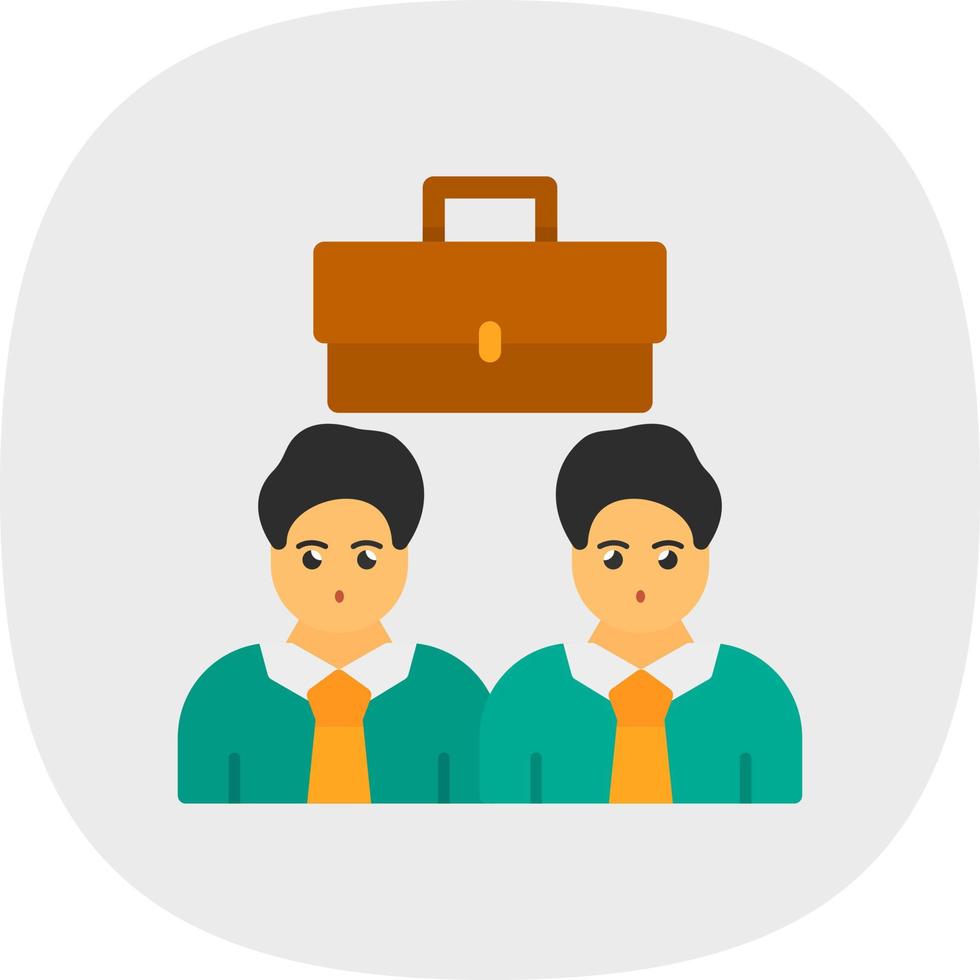 Business Team Vector Icon Design