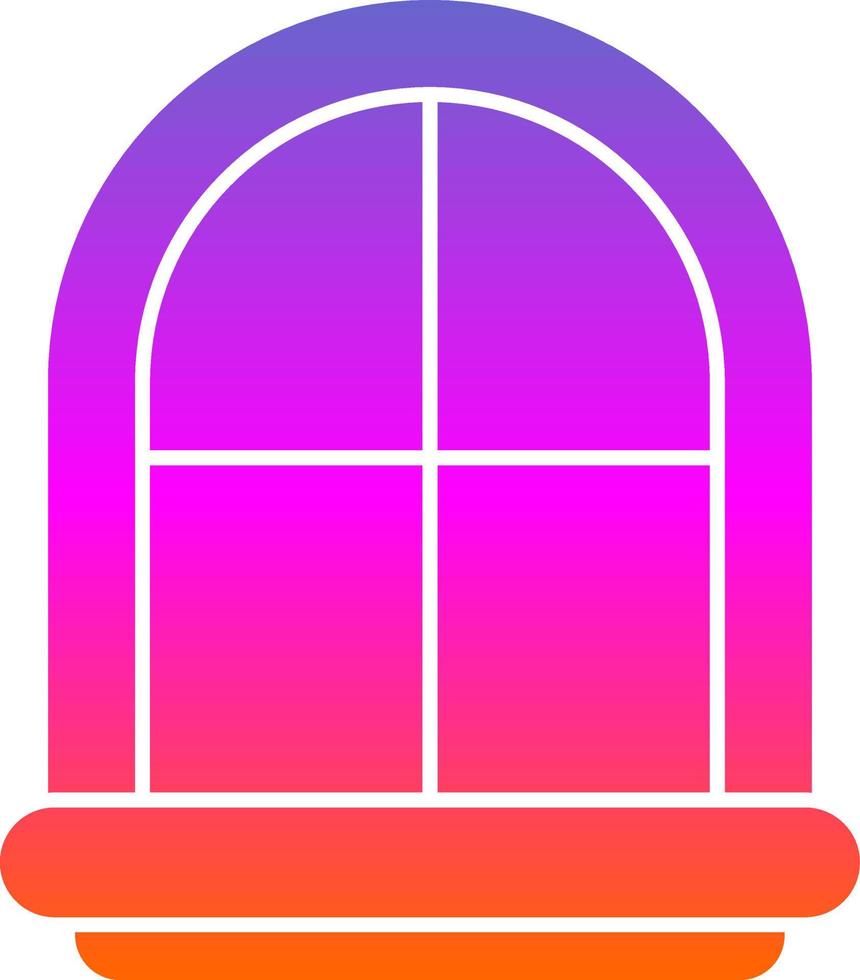 Window Vector Icon Design